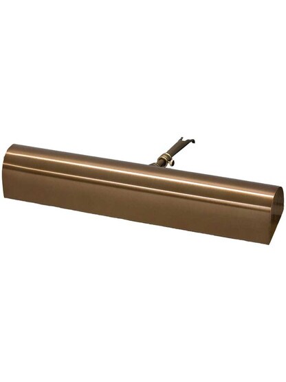 Traditional 14 inch Picture Light in Statuary Bronze.